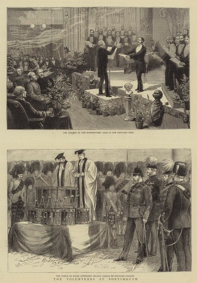 Les volontaires à Portsmouth - William Ralston